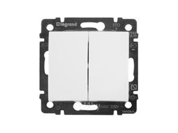 Выключатель 10АХ 250В.Безвинтовые зажимы Valena INMATIC Legrand 752001