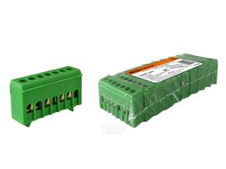 Шина "N" нулевая в изоляторе на DIN-рейку 6x9мм 7 групп TDM SQ0801-0082