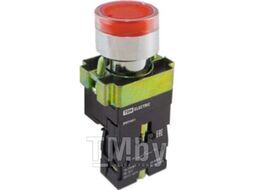 Кнопка BW3461 с подсветкой красный 1з TDM SQ0704-0055