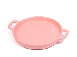 Блюдо для запекания фарфоровое круглое 23*19*2,8 см (арт. Z11120-PI, код 236121)