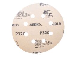Шлиф. материал на буажной основе 125 мм GRIP R Р320 8 отв. GOLD MIRKA 2361585032