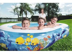 Надувной детский бассейн Play Pool, 262х157x46 см, BESTWAY (от 3 лет)