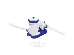 Каркасный бассейн Bestway Power Steel 56883 (610x132, с фильтр-насосом и лестницей)
