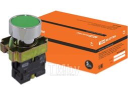Кнопка BА31 без подсветки зеленый 1з TDM SQ0704-0038