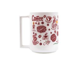 Кружка стеклокерамическая "A La Bonn Coffee Roast" 380 мл (арт. Q5934, код 241309)