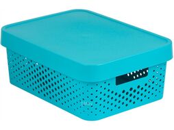 Коробка пластмассовая Infinity 11 л/36*27*14 см (арт. 229166, код 753072)