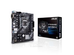 Материнская плата ASUS Prime H410M-K mATX, Intel LGA1200, Intel H410, 2xDDR4, 1xPCIe x16, 2xPCIe x1