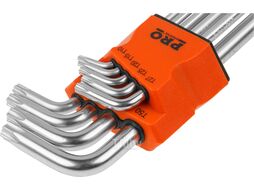 Набор ключей Torx T10-T50 9шт длинных PRO STARTUL (PRO-87109)