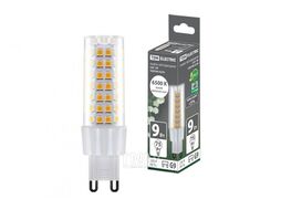Лампа светодиодная G9-9 Вт-230 В-6500 К, SMD, 21,5x70,5 мм TDM SQ0340-0230