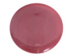 Тарелка мелкая стеклянная "Arty bordeaux" 26 см (арт. P1053, код 188017)