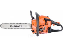 Пила цепная бензиновая PATRIOT PT 3816 Imperial, 38сс, 2,0 л.с, шина 16", цепь 3/8" ; 0,050"/1,3mm ; 57 звеньев; металлические крышки стартера и сцепл PATRIOT 220105515