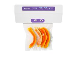 Вакууматор Kitfort KT-1523-1 (бело-фиолетовый)