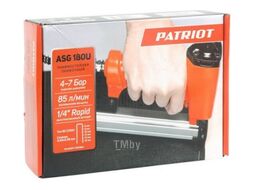 Пневмостеплер обивочный PATRIOT ASG 180, , 85 л/мин, тип 80 (21GA),длина 6-16 мм, ширина -12,8 мм, сечение 0,65 х 0,95мм PATRIOT 830902048