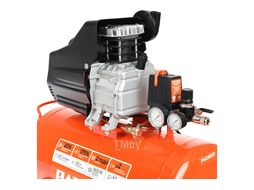 Компрессор Patriot поршневой масляный EURO 50-260K, 260 л/мин, 8 бар, 1800 Вт, 50 л, быстросъемный 1/4" + "елочка", набор пневмоинструмента KIT 5В PATRIOT 525306316