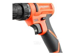 Дрель-шуруповерт аккумуляторная PATRIOT BR 117Li, две батареи Li-Ion 12В 2.0 Ач PATRIOT 180301117