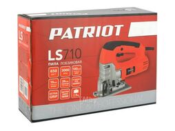 Лобзик PATRIOT LS 710, 650 Вт, металлический корпус, литая платформа, макс толщина дерева 100 мм., регулировка скорости PATRIOT 190301700