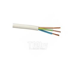 Провод ПВС 3х1,0 (бухта 230м) Б Поиск-1 (белый; ГОСТ 7399-97) (ПОИСК-1)