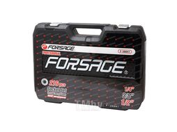 Набор инструментов 216пр. 1/4" 3/8" 1/2" (6гр, 12гр) Forsage F-38841