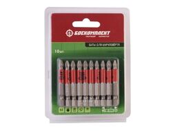 Биты T20x50мм, Torx Tamper, сталь S2, 10шт ЛЕНТА, БОЕКОМПЛЕКТ BT20-50-10L