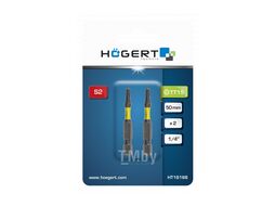 Биты ударные Т15, 50 мм, сталь S2, 2 шт. HOEGERT HT1S166