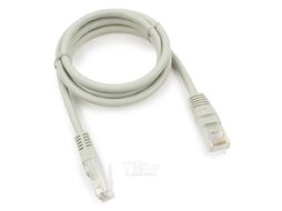 Патч-корд медный UTP Cablexpert PP10-1M кат.5e, 1м, литой, многожильный (серый)