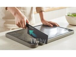 Мультифункциональная доска разделочная OOU 000030 (370*250*20мм) черный мрамор