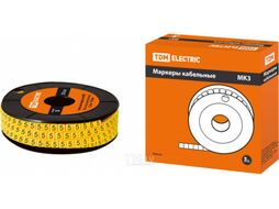 Маркер МК3 - 10мм символ "5" 180шт/ролл TDM SQ0511-0045
