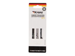 Набор полотен для электролобзика № 3 T144D/T101BR/T119BO (3 шт./уп.) Kranz KR-92-0322