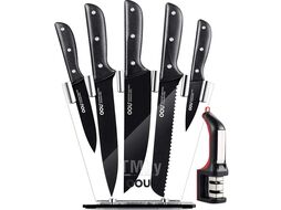 Набор ножей кухонных OOU Black Chef UC4065 (7 предметов)