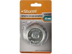 Корщетка-насадка для дрели Sturm! чашеобразная, 65 мм, хвост 6 мм, витая стальн. 5241201