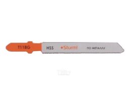 Пилки для лобзика Sturm! по металлу T118G 2шт, для тонких цветных металлов 5250701