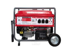 Генератор бензиновый LK 7500E, 6,5 кВт, 230 В, бак 25 л, электростартер Kronwerk 94694