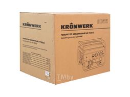 Генератор бензиновый LK 7500E, 6,5 кВт, 230 В, бак 25 л, электростартер Kronwerk 94694