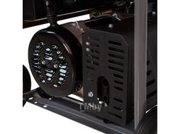 Генератор бензиновый LK 7500E, 6,5 кВт, 230 В, бак 25 л, электростартер Kronwerk 94694