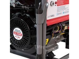 Генератор бензиновый LK 7500E, 6,5 кВт, 230 В, бак 25 л, электростартер Kronwerk 94694
