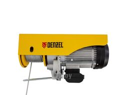 Тельфер электрический TF-1200, 1.2 т, 1800 Вт, высота 12 м, 8 м/мин Denzel 52018