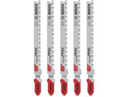 Пилки для лобзика T102H по пластику 5шт. BOSCH (2608667446)