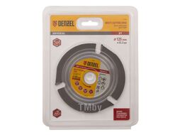 Диск пильный для УШМ, "Мультирез", 125 мм, посадка 22,2 мм Denzel 73398