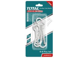 Дюбель-гвоздь 8x40 мм с крюком TOTAL WJSPK5012 (6 шт)