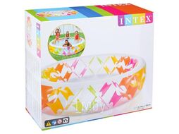Надувной детский бассейн Pinwheel, 229х56 см, INTEX (от 6 лет)