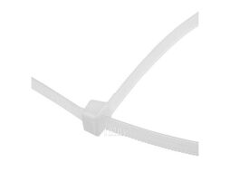 Хомут-стяжкa нейлоновая с тройным замком 300x7,6 мм, белая, упаковка 100 шт. REXANT 67-0302