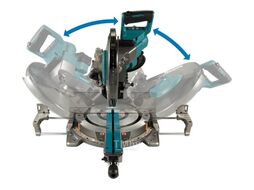 Торцовая пила аккумуляторная (40V / без АКБ и ЗУ / 305 мм / AWS) MAKITA LS003GZ01