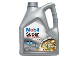Масло моторное MOBIL Super 3000 XE 5w-30, 4L синтетическое MOBIL 153326