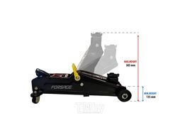 Домкрат подкатной гидравлический 2 т (h min - 135мм, h max - 385мм) Forsage F-TA82005