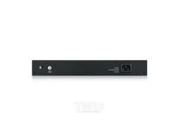 Гибридный Smart L2 коммутатор PoE+ Zyxel NebulaFlex GS1915-24EP, rack 19", 24xGE (12xPoE+), бюджет PoE 130 Вт, автономное/облачное управление