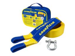 Динамическая стропа (рывковая)(трос) с шаклом 7 тонн, 6 метров GOODYEAR GY004012