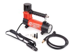 Компрессор воздушный 30 л./мин. 12V/10A, 140W, 7 Атм. съёмный шланг 1 м. питание от прикуривателя. LED фонарь, сумка АГРЕССОР AGR-30L
