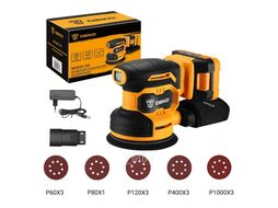 Эксцентриковая шлифмашина аккумуляторная DKCG20-125 Deko 063-4022