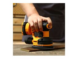 Эксцентриковая шлифмашина аккумуляторная DKCG20-125 Deko 063-4022