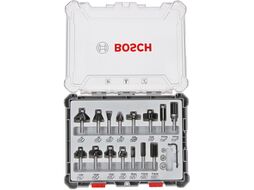 Набор фрез смешанный 6 мм (15шт) BOSCH